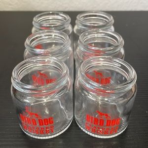 Bird Dog Whiskey, Mason Jar Shot Glasses, New, Never Used, Sold in Sets of 6
